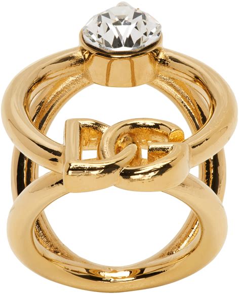 dolce gabbana top seventies with gold rings|Dolce & Gabbana Rings – Cocktail Rings .